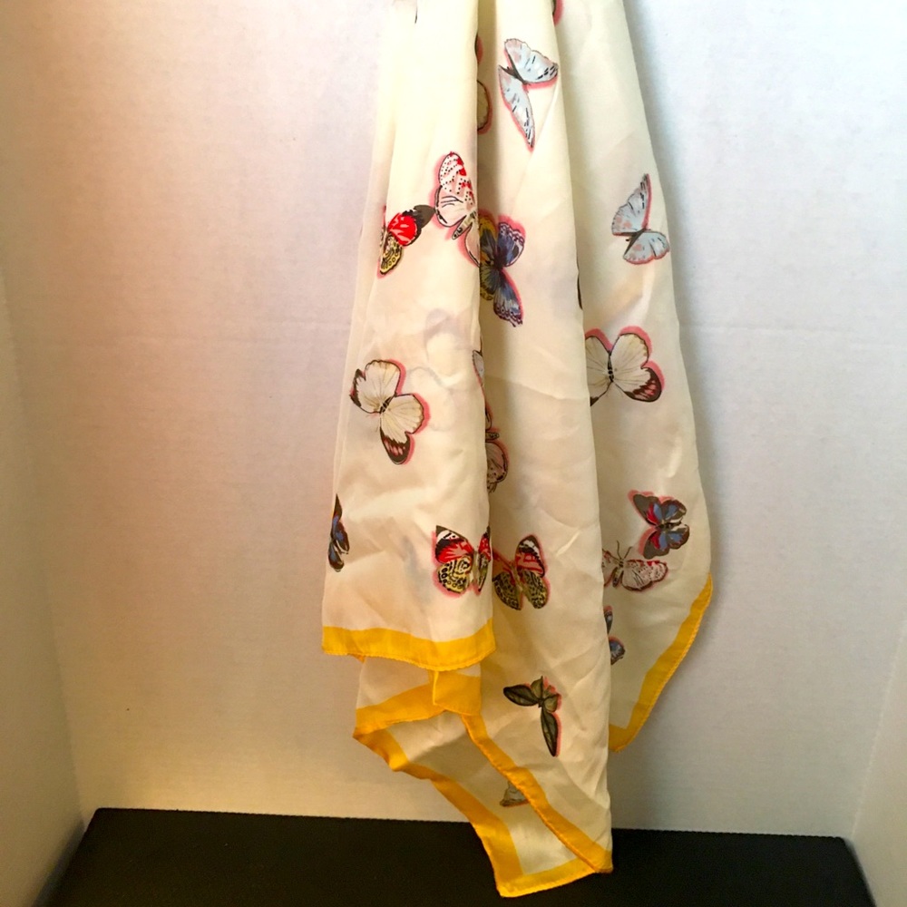 Y2K square scarf, scarf top